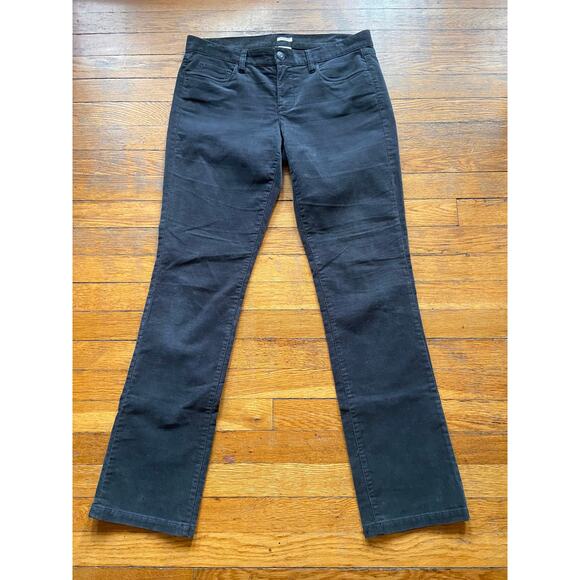 JCREW 'Matchstick' Green Corduroy Pants Womens sz 29R - Picture 1 of 14